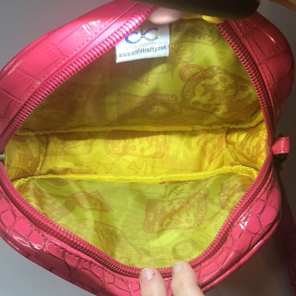 Cook It Caddy Animal Texture Pink Makeup Bag Samantha Brown